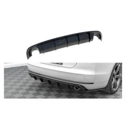 Diffuser Audi A8 D4 Rear Valance Gloss Black