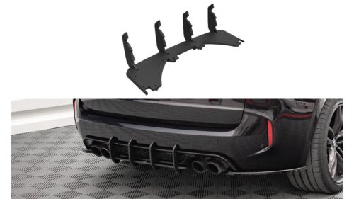 Diffuser BMW X5 F85 M-Pack Rear Street Pro Red