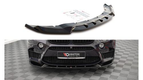Splitter BMW X5 F85 X6 F86 M-Pack Front v.1 Gloss Black