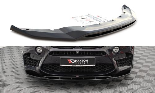 Front Splitter V.2 BMW X5 M F15 / X6 M F86 - Gloss Black
