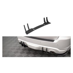 Diffuser Dodge Durango III RT Rear Street Pro v.1 Black-Red