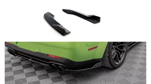 Splitter Dodge Challenger III SRT Hellcat Rear Side Gloss Black