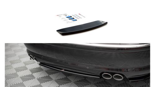 Splitter Audi S8 D3 Rear Central Gloss Black