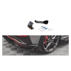   Splitter Hyundai I30 III Facelift N Rear Side v.1 + Flaps Gloss Black