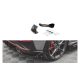 Splitter Hyundai I30 III Facelift N Rear Side v.1 + Flaps Gloss Black