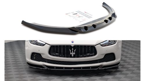 Splitter Maserati Ghibli III Front v.1 Gloss Black