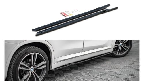 Diffuser BMW X1 F48 M-Pack Side Skirts Gloss Black