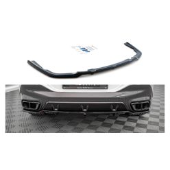   Splitter BMW X6 G06 M-Pack Rear Central with Diffuser v.1 Gloss Black