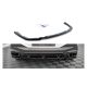 Splitter BMW X6 G06 M-Pack Rear Central with Diffuser v.1 Gloss Black