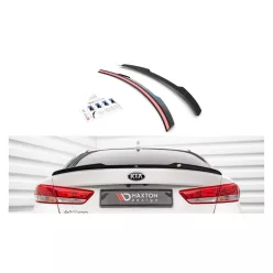 Spoiler Cap Kia Optima IV Gloss Black