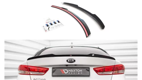 Spoiler Cap Kia Optima IV Gloss Black