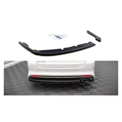 Splitter Kia Optima IV Rear Side Gloss Black