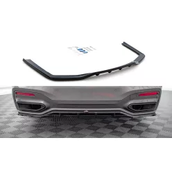   Splitter BMW 7 G11 Facelift M-Pack Rear Central with Diffuser Gloss Black