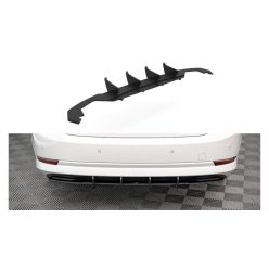 Diffuser Skoda Octavia IV Rear Street Pro Red