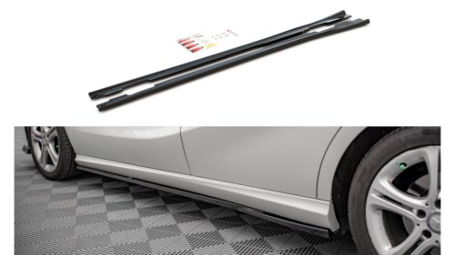 Diffuser Mercedes-Benz A W176 Side Skirts v.2 Gloss Black