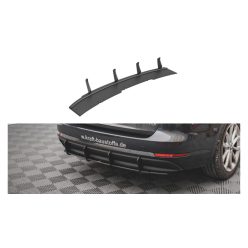 Diffuser Audi A4 B9 Avant Rear Street Pro Red