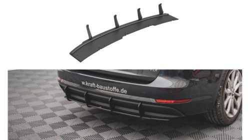 Diffuser Audi A4 B9 Avant Rear Street Pro Red