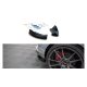 Splitter Ford Fiesta VIII ST Rear Side v.1 Gloss Black