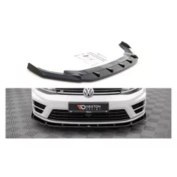 Splitter Volkswagen Golf 7 R Front v.4 Gloss Black