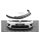 Splitter Volkswagen Golf 7 R Front v.4 Gloss Black