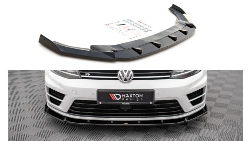 Splitter Volkswagen Golf 7 R Front v.4 Gloss Black