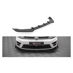 Splitter Volkswagen Golf 7 R Front Pro v.1 + flaps Black