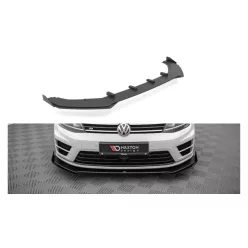 Splitter Volkswagen Golf 7 R Front Pro v.1 + flaps Black-Red