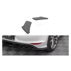 Splitter Volkswagen Golf 7 R Rear Side Street Pro Black