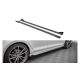 Diffuser Volkswagen Golf 7 R Side Skirts Street Pro Black + Gloss Flaps