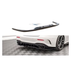   Splitter Mercedes-Benz A 35 AMG V177 Rear Central with Diffuser v.1 Gloss Black