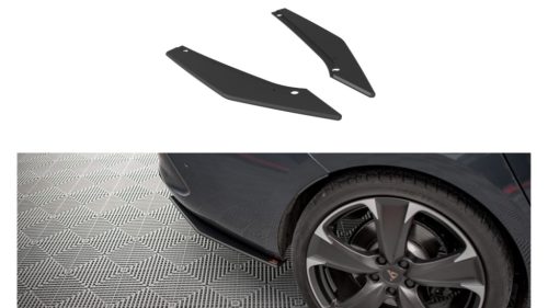 Splitter Cupra Leon ST Rear Side Street Pro Black-Red