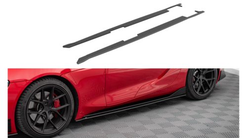 Diffuser Toyota Supra V Side Skirts Street Pro Black