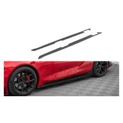 Diffuser Toyota Supra V Side Skirts Street Pro Black-Red