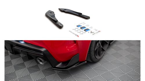 Splitter Toyota Supra V Rear Side v.3 Gloss Black