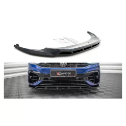   Splitter Volkswagen Tiguan II Facelift R R-Line Front v.1 Gloss Black