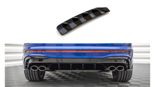 Diffuser Volkswagen Tiguan II Facelift R Rear Valance Gloss Black