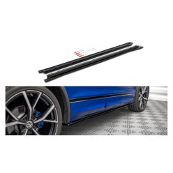   Diffuser Volkswagen Tiguan II Facelift R R-Line Side Skirts Gloss Black