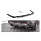Splitter Toyota RAV4 V Rear Central with Diffuser Gloss Black