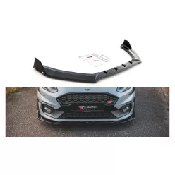 Splitter Ford Fiesta VI ST Front v.4 + flaps Gloss Black