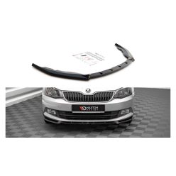 Splitter Skoda Fabia III Front v.1 Gloss Black