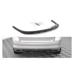   Splitter Skoda Fabia III Combi Rear Central with Diffuser Gloss Black