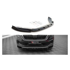 Splitter Skoda Kodiaq I Facelift Front v.1 Gloss Black