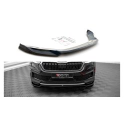 Splitter Skoda Kodiaq I Facelift Front v.2 Gloss Black