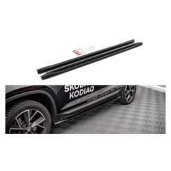 Diffuser Skoda Kodiaq I Facelift Side Skirts Gloss Black