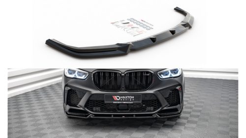 Splitter BMW X5 F95 M-Pack Front v.1 Gloss Black