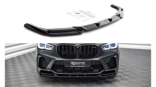 Splitter BMW X5 F95 M-Pack Front v.2 Gloss Black