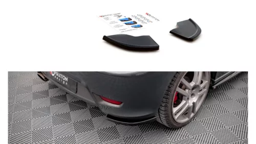 Splitter Seat Ibiza Cupra III Rear Side Gloss Black