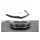 Splitter Volkswagen Passat CC Front v.4 Gloss Black