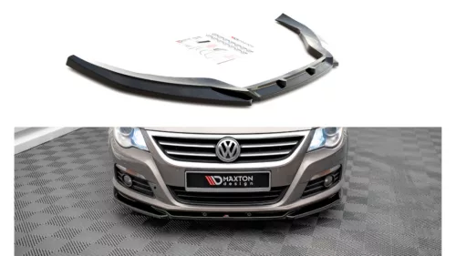 Splitter Volkswagen Passat CC Front v.4 Gloss Black