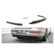 Splitter Volkswagen Passat CC Rear Central with Diffuser Gloss Black